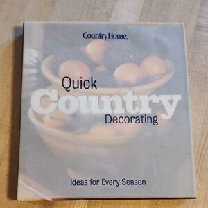 CountryHome Quick Country Decorating Book
